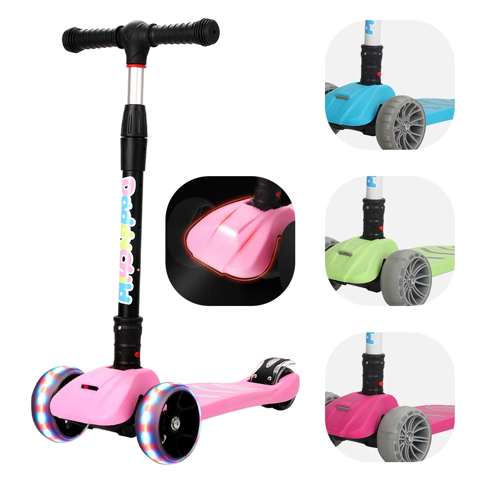 2021 multifunction children scooter baby toys bike kick scooter kick toy kids scooter with music