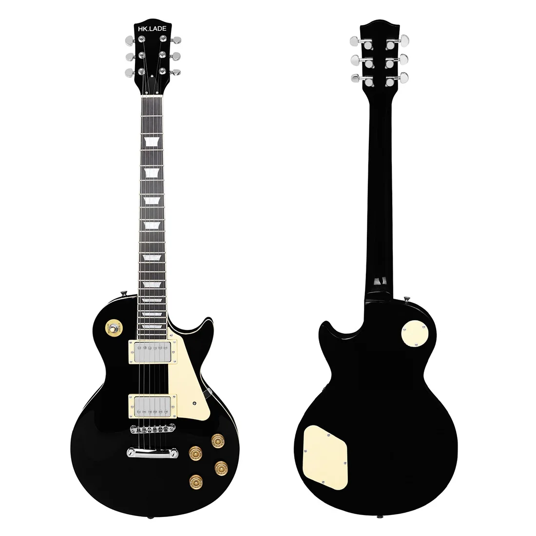 Solid wood electric guitar beginner student travel electric guitar 22 grade professional LP electric guitar