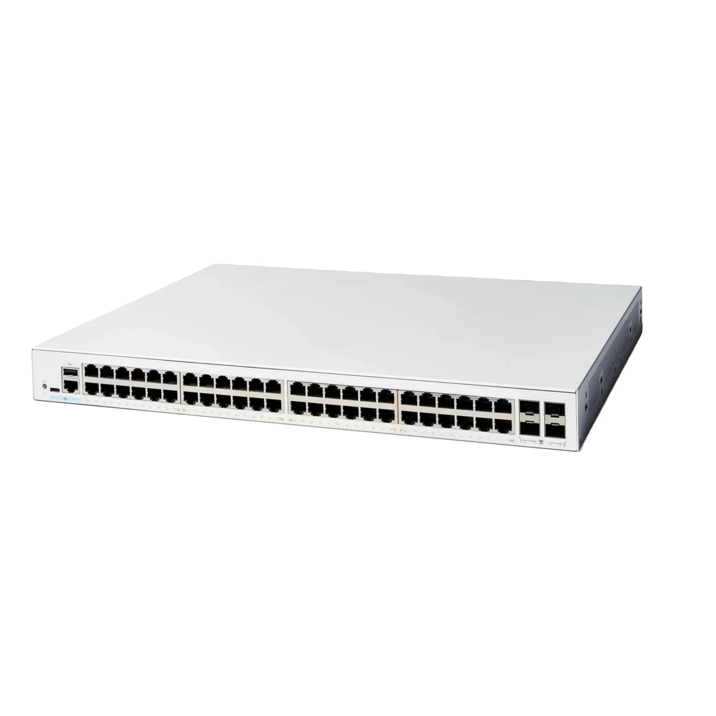 C1300-48FP-4G заводской новый герметичный 48 порт Gigabit Ethernet Full PoE 4x1GE SFP порты смарт-сетевой коммутатор