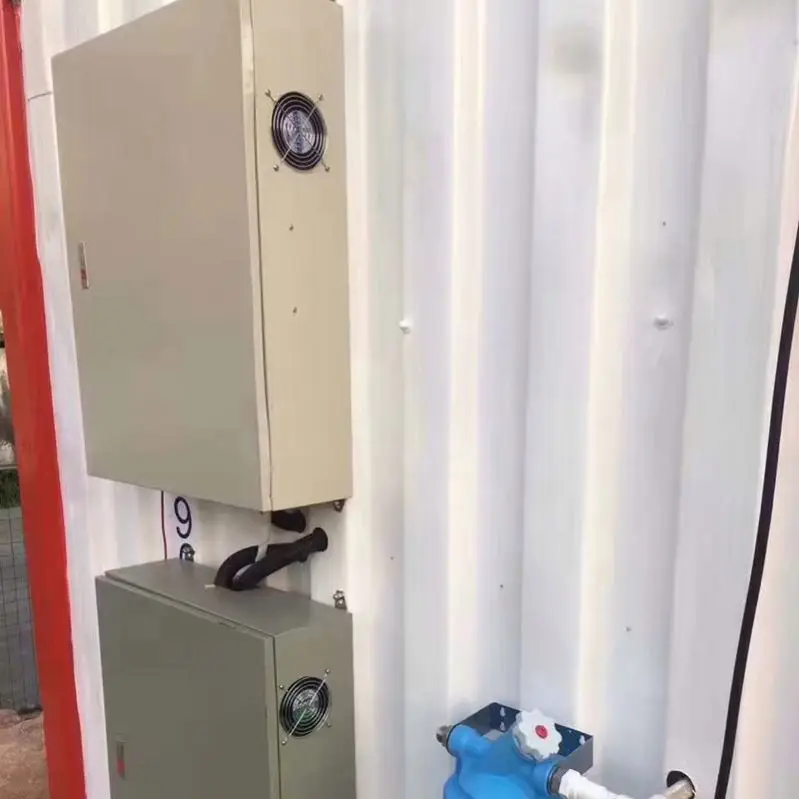 Customizable Green House Container with Hydroponic and/or Aeroponic Planting System for Vegetable growing