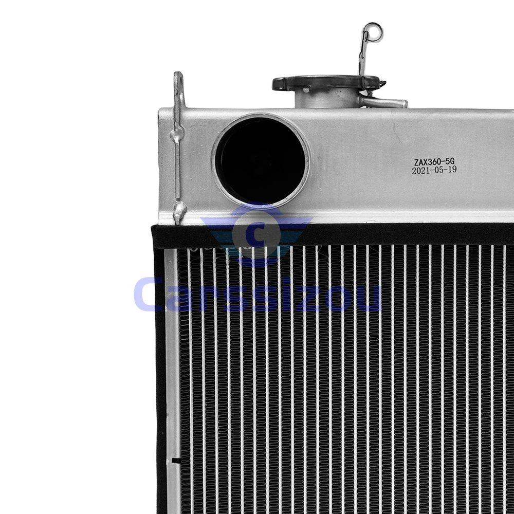 Excavator Accessories Hitachi EX360-5G Excavator Spare Parts Water Tank Radiator