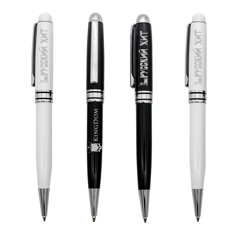 Good Quality Promotional Advertising Ballpoint Pen High Class Printed Logo Ball Pen for Hotel