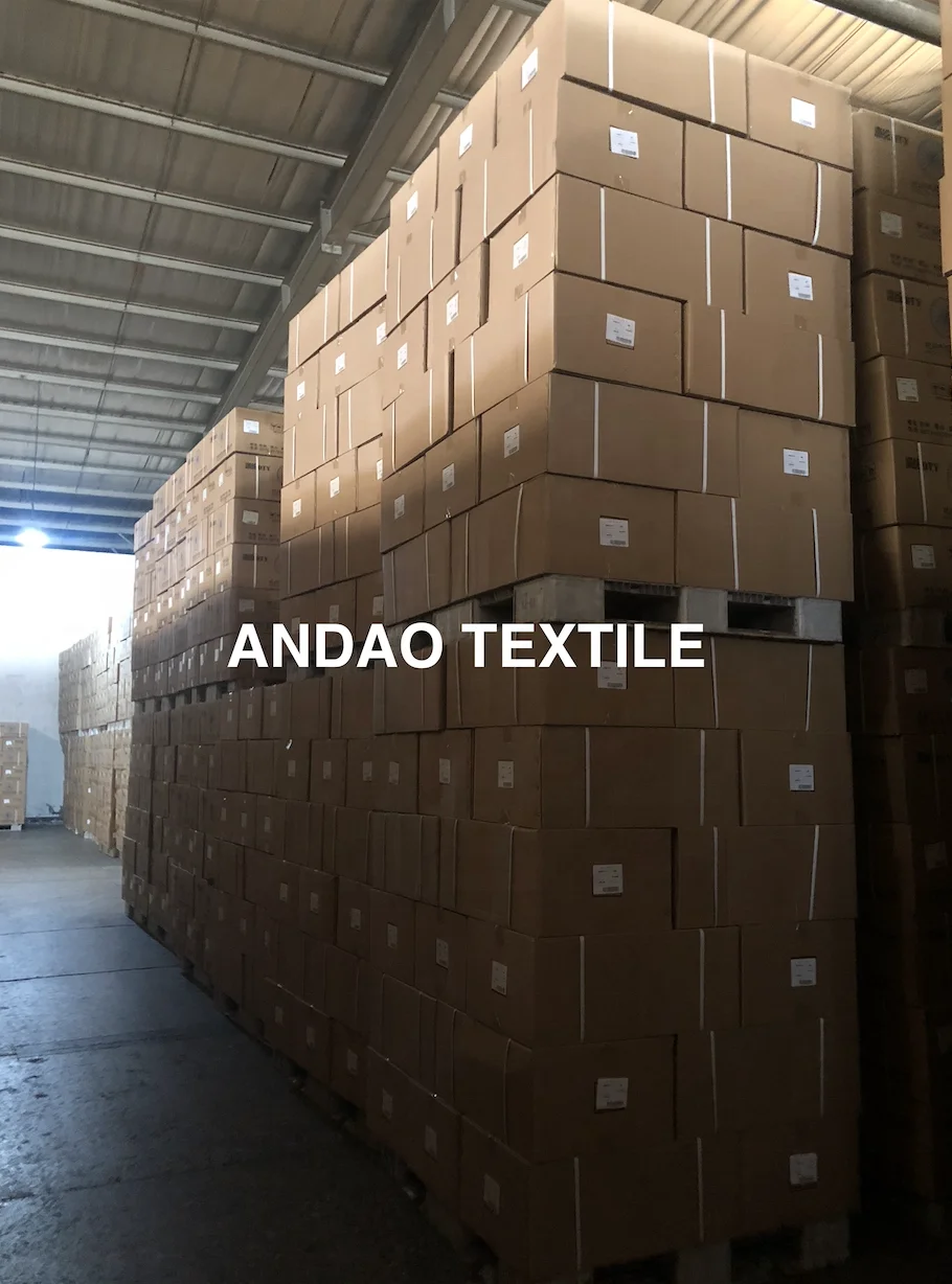 Polyester Yarn DTY 150D/144F semi dull dope dyed black Microfiber yarn