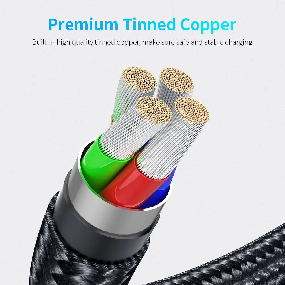 
540 Degree Rotation Single Needle Magnetic 3 in 1 Charging Cable USB Type-C Phone Charger Cable USBC Cable For Game 