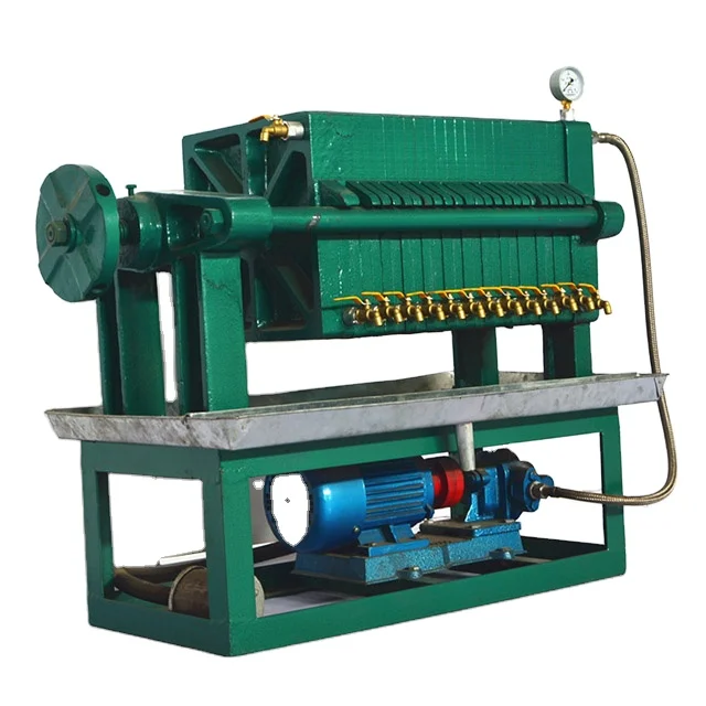 Small Capacity  Plate Frame groundnuts Oil Filter sunflower seeds virgin coconut oil filter machine