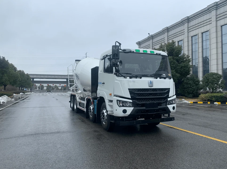 Geely дистанционный G1E Электрический микшерный грузовик 8x4
