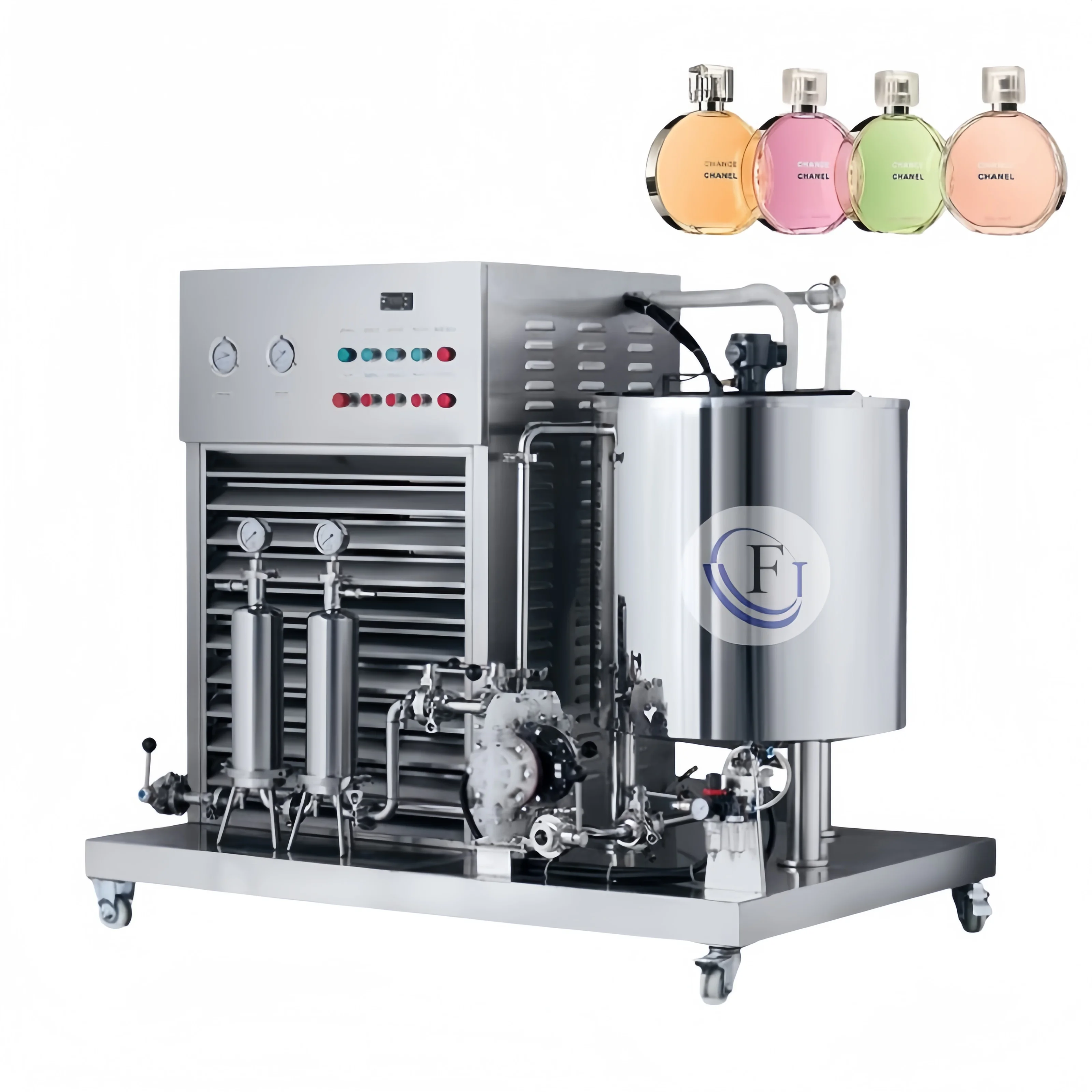 China Mixer Blender Essential Oil Making Perfume Freezing Filter Mixing Equipment Machine Perfume Manufacturer