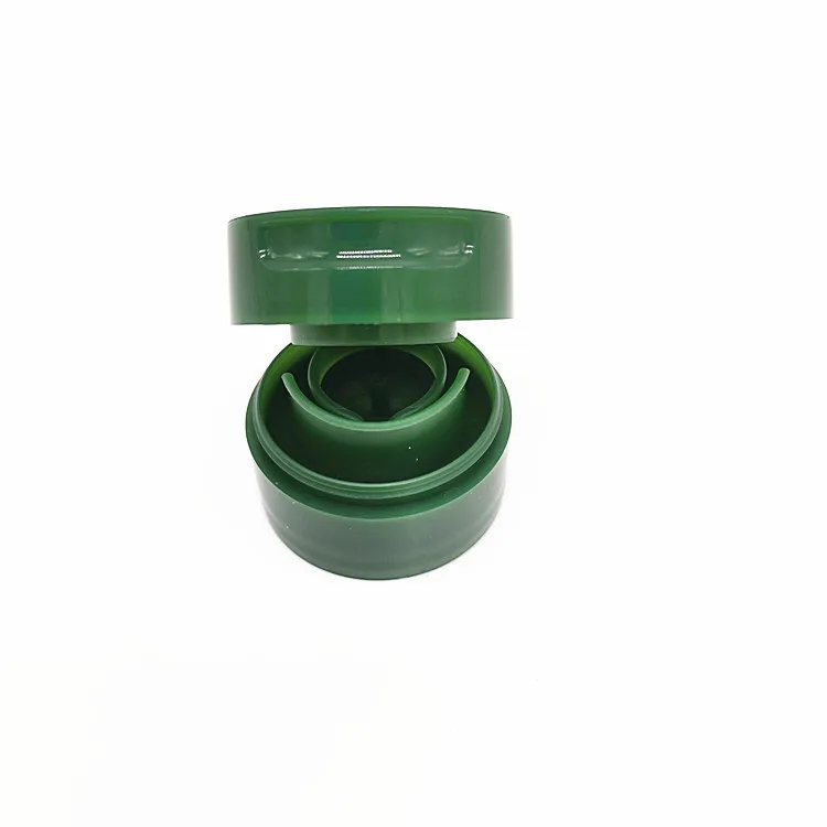 RUIPACK OEM Custom 28mm Crimp on Green Color Soy Sauce Bottle Cap Seasoning Bottle Cap