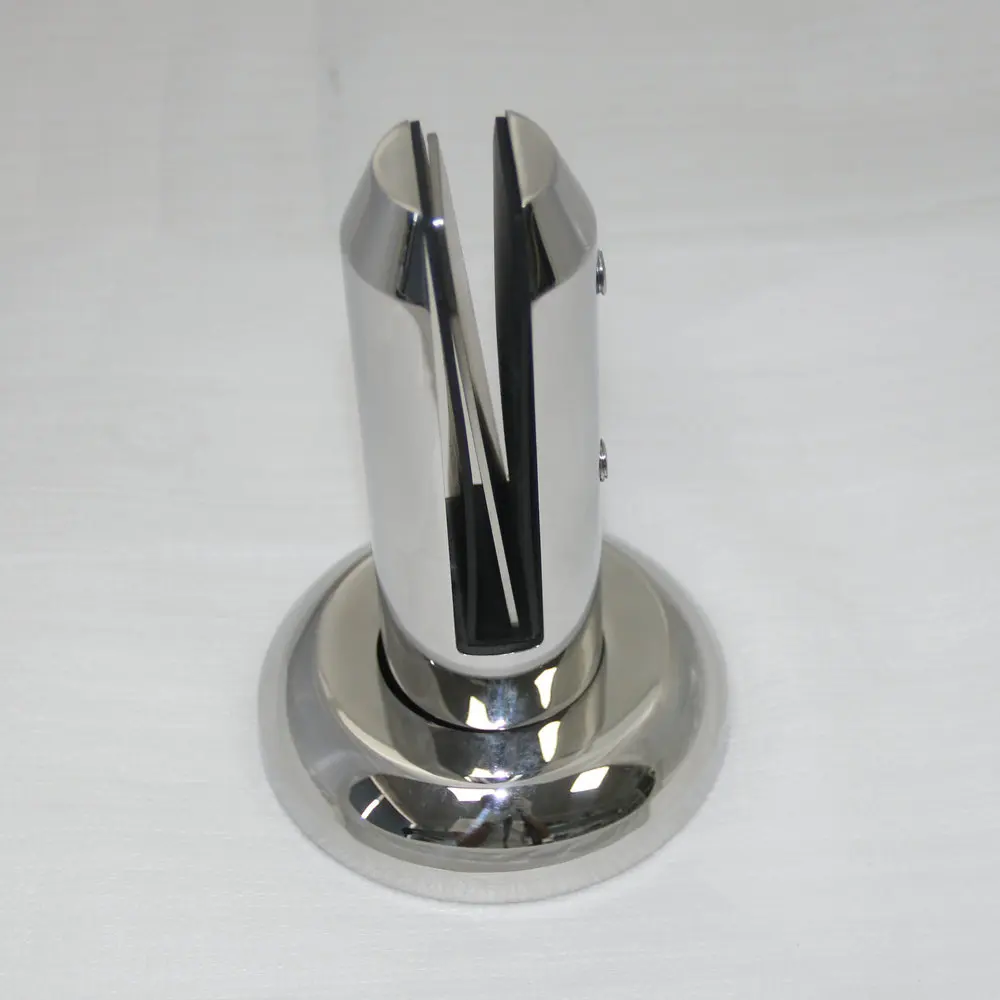 Durable Stainless Steel  Glass Railing Handrail Bracket  Swimming pool Fencing Frameless Glass Railing Spigot