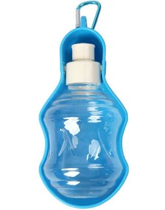 250ml 500ml eco friendly  dog outdoor Portable pet travel water bottle drink feeder
