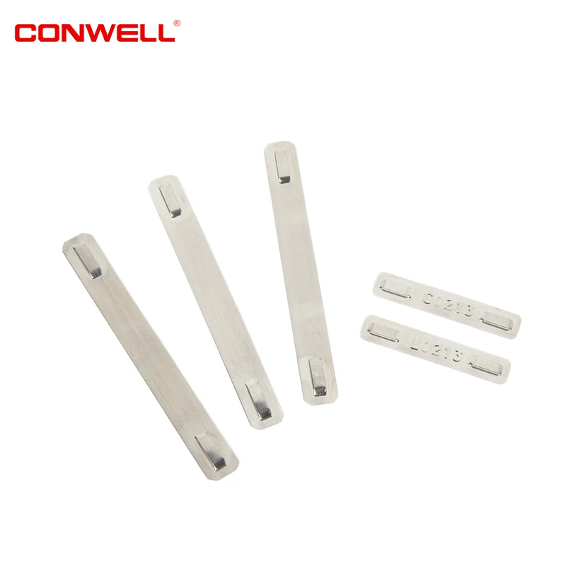 Маркеры для кабелей из нержавеющей стали с прорезями кабельных