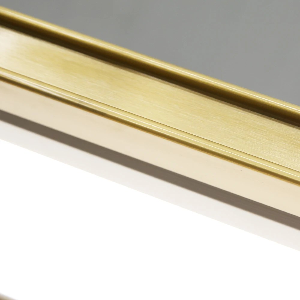 Gold Metal Clothes Stand Display Racks Clothing Store Display Rack with LED Light