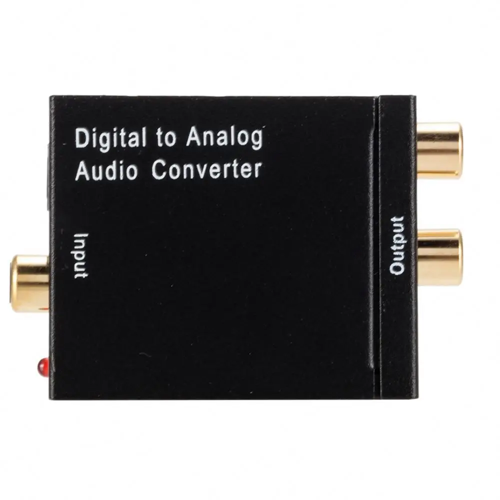 Оптическое волокно Toslink коаксиальный сигнал к RCA R/L аудио декодер SPDIF ATV DAC усилитель цифро-аналоговый преобразователь M0383