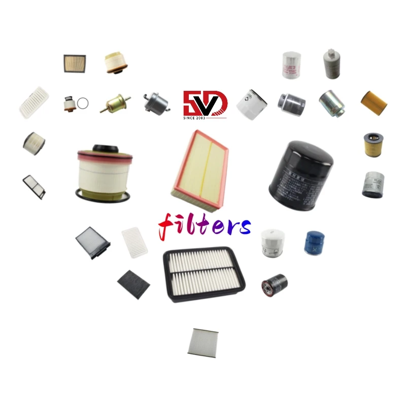 Svd Car Spare Parts Accessories Engine Plastic Frame Truck cabin oil fuel Air Filter For Toyota Hyundai nissan