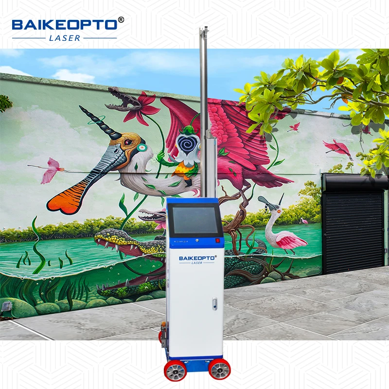 BK-UV16 Intelligent 5D UV Vertical Wall Printer for indoor and outdoor wall decoration printing