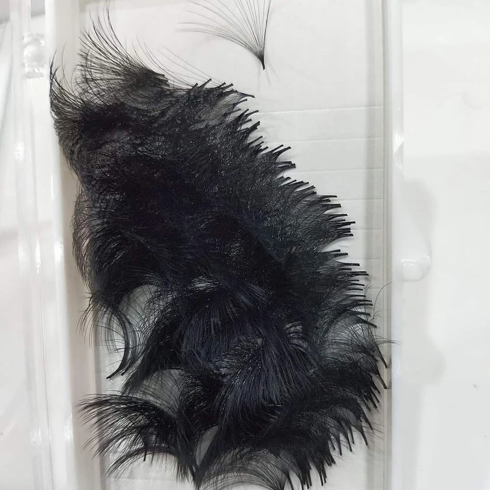 Handmade 6d 8d 12d 14d Rapid Mega Wispy Storage Lash Tray 1000 Eyelash Extensions Pointy Base Promade Volume Fans Loose