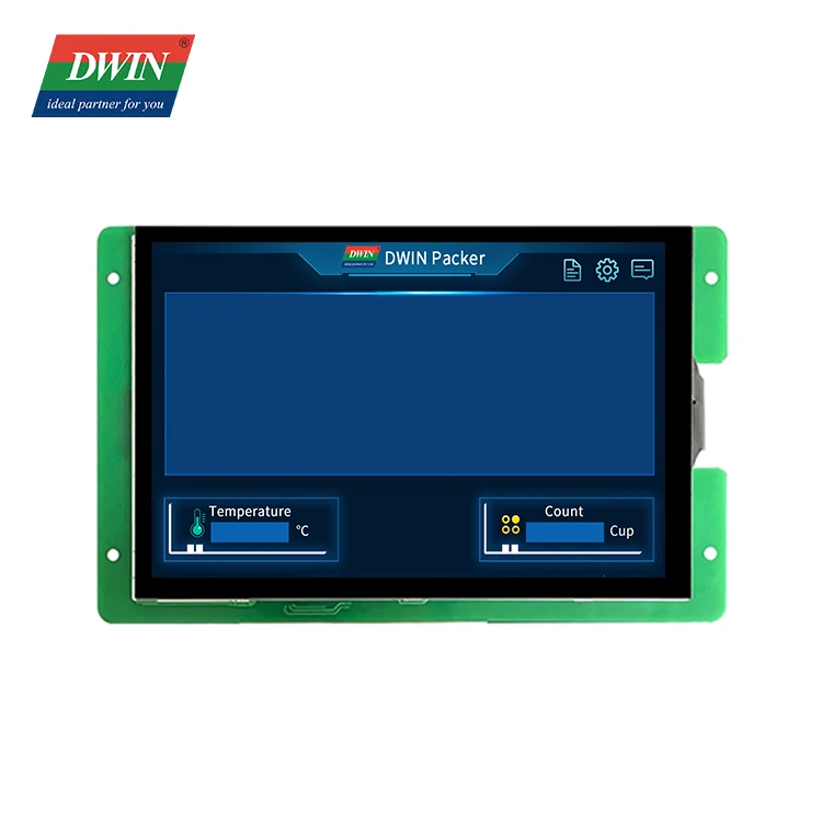 Сенсорная панель DWIN 7 дюймов 1280*800, HMI экран, коммерческий класс, UART дисплей IPS TFT LCD dmg12800c070 _ 03w