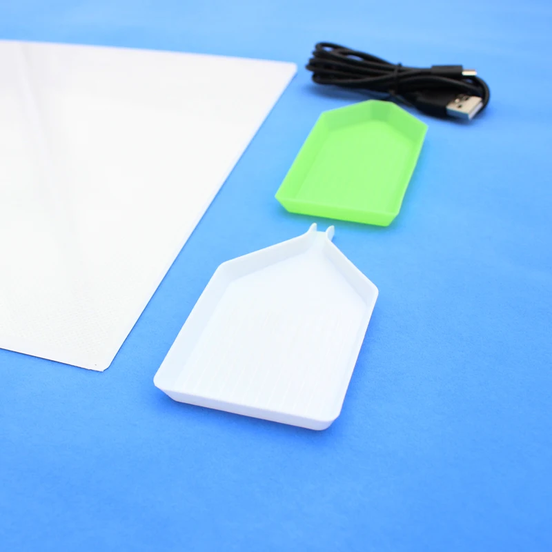 Diy Diamond Painting Tool Point Drill A4 Led Light Box Usb Power Cable Dimmable Brightness Tracing Pad for Artists Drawing