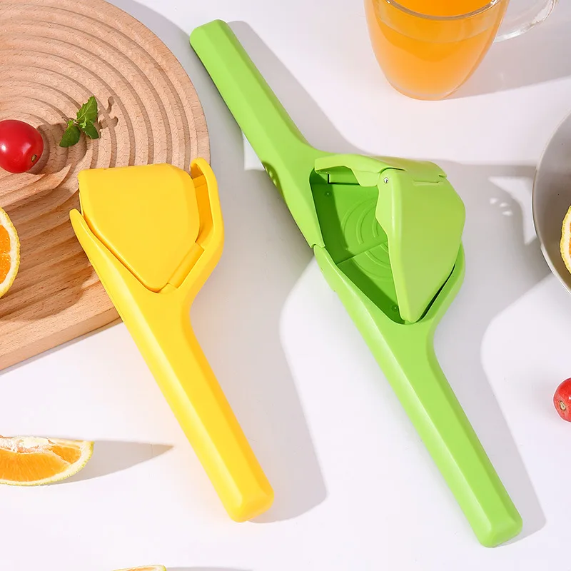 2-in-1 Lemon Lime Squeezer Hand Juicer Lemon Squeezer Max Extraction Manual Citrus Juicer Easy-to-use Lemon Juicer Kitchen Tool