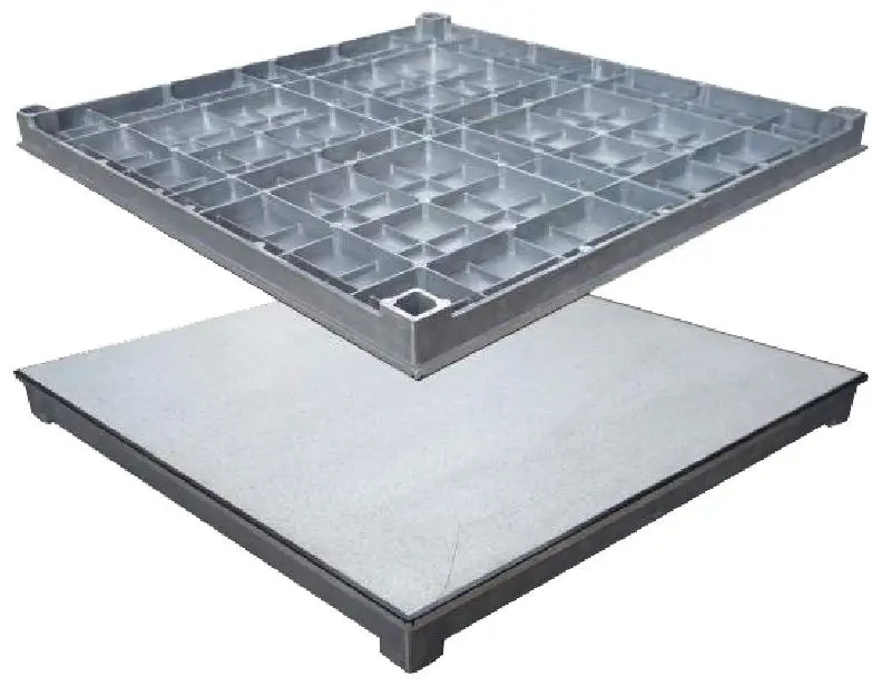 Водонепроницаемый напольный антистатический напольный модульный настил из алюминия от прямого поставщика