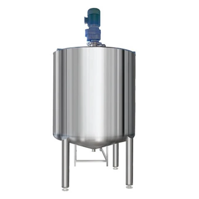 500l stainless steel tank with industrial mixer