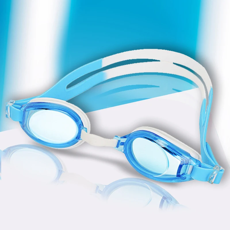 Очки для плавания BS 18527 по стандарту ЕС, самые дешевые очки для плавания, очки для подростков с прозрачным широким зрением, противотуманные