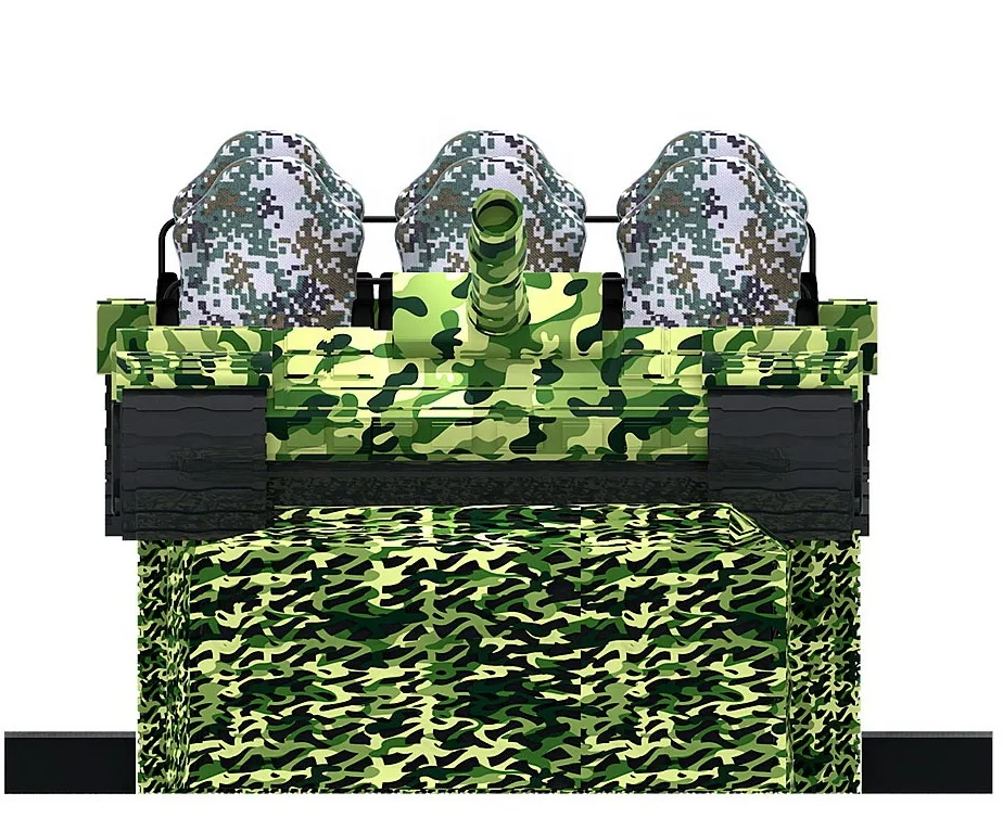 Arcade Virtual Reality Electric Tank 9d Simulator 9d VR Motion Chairs Roller Coaster Manufacturer Exporters