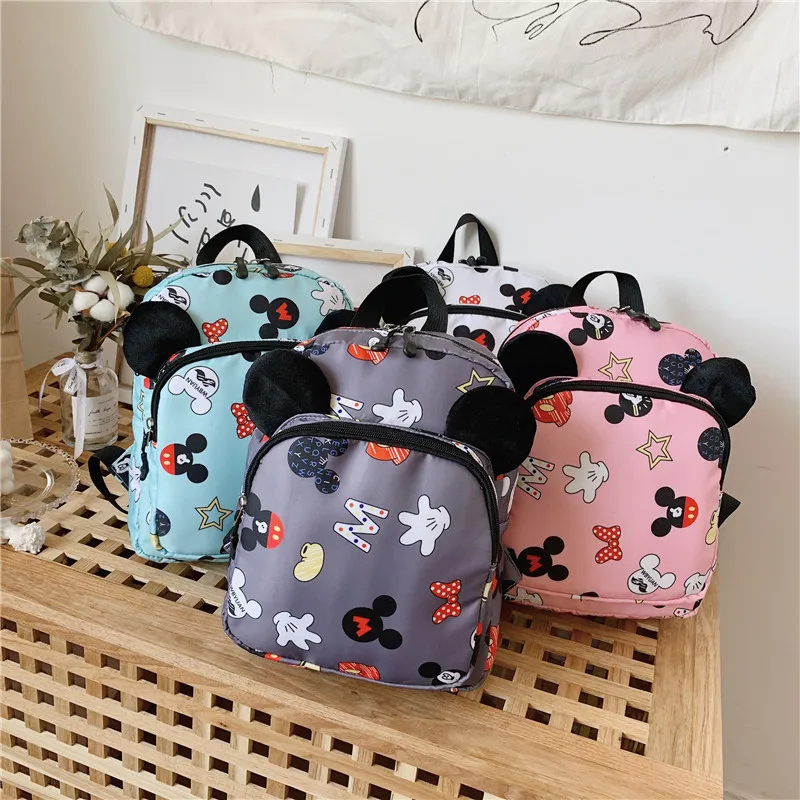 Fashion Large Capacity Backpack Children Cute Cartoon Mickey Kids Kindergarten Schoolbag for Boys Girls Mouse Backpack