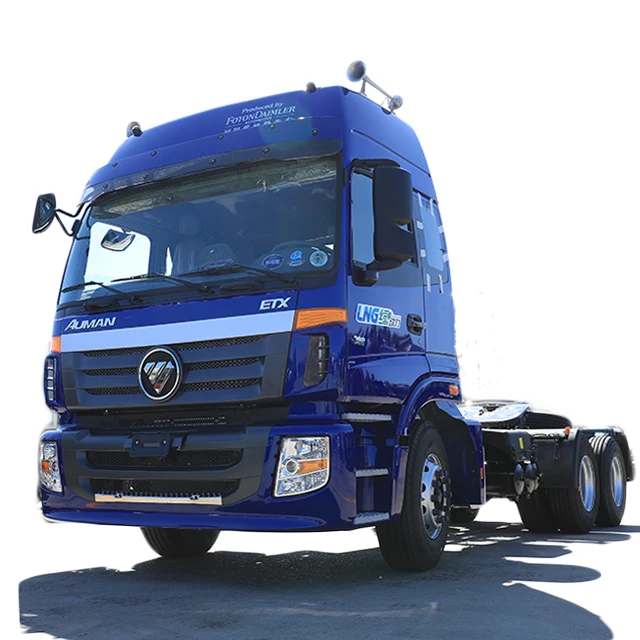 Лучшая цена на Foton Auman 120Ton дизельный двигатель 6x4 полуприцеп тягач с механической коробкой передач грузовой автомобиль из Китая