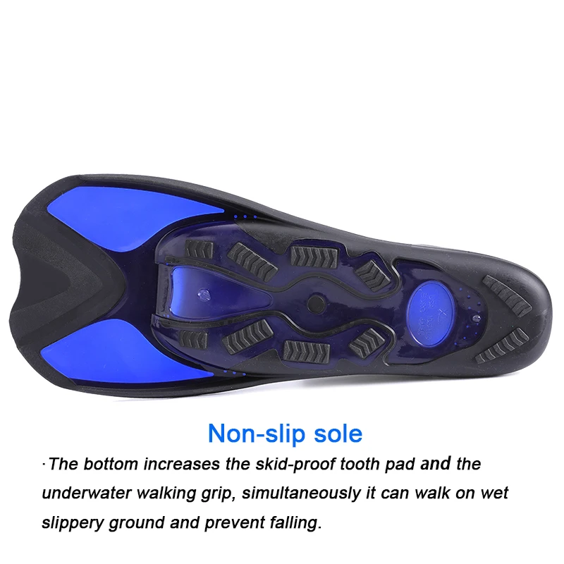 Aloma foot closing professional swimming fins snorkel flipper for adult and kids