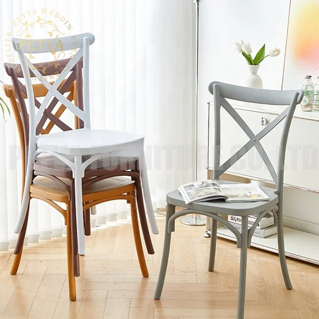 wholesale tiffany banquet chairs cheap acrylic wedding clear resin chiavari resin cross back chair for event used