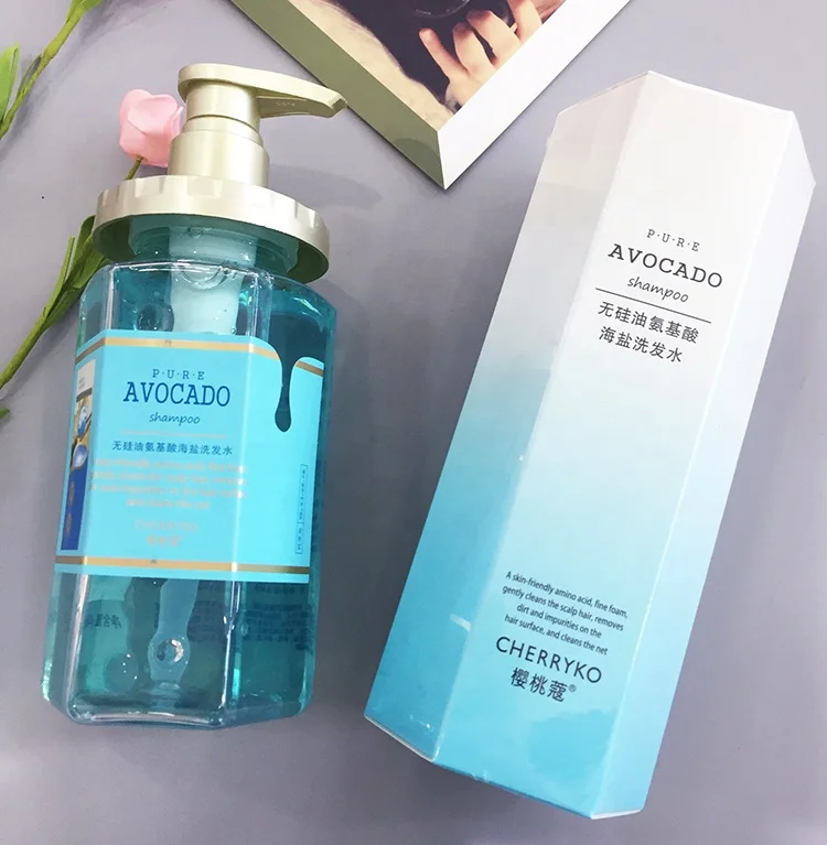 
Wholesale Professional Sea Salt Anti-Dandruff Moisturizing Amino Acid Shampoo Hair Care 