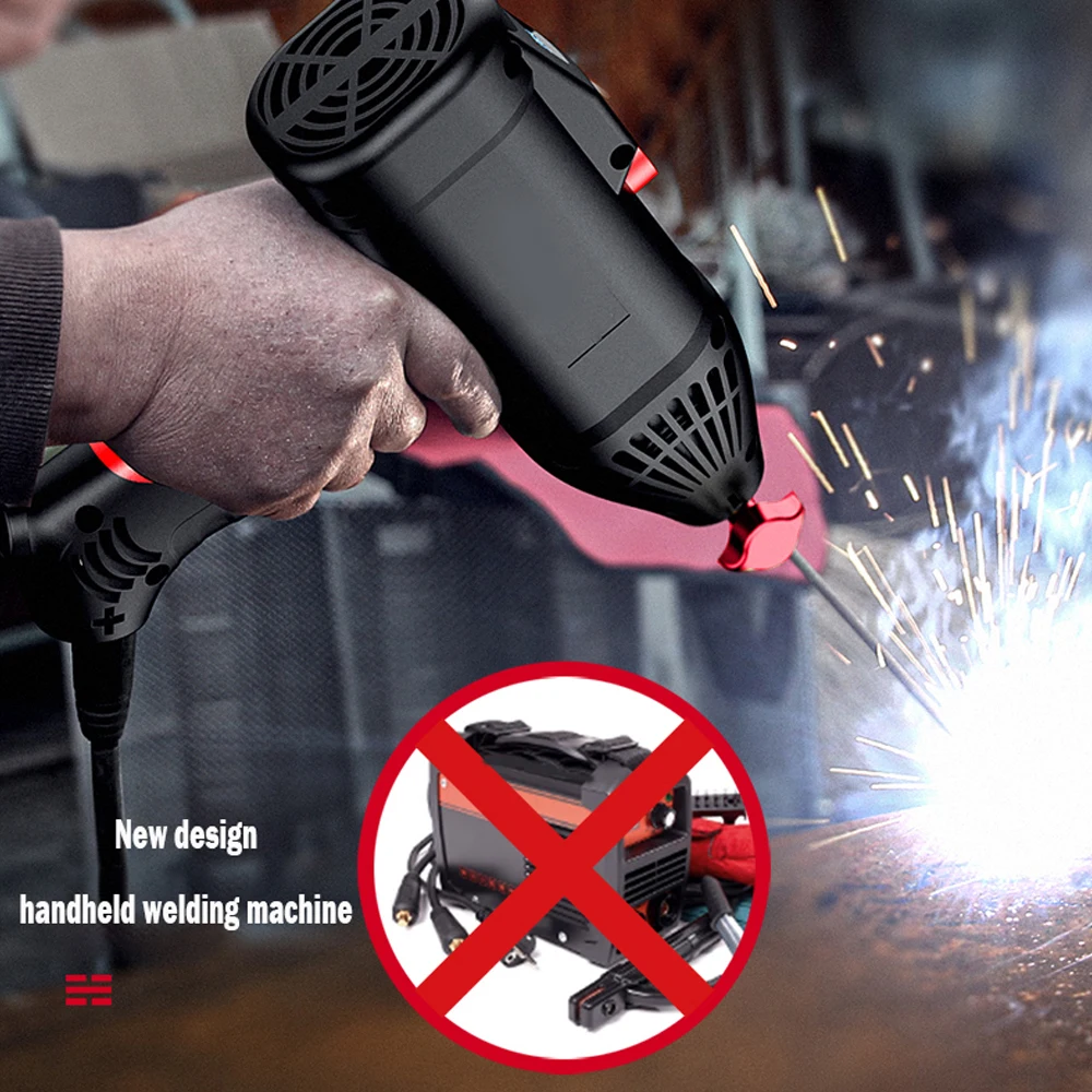  Hand-held ARC welding machine 220v Digital Mini Lightweight Portable Inverter AC Motor 50/60Hz 120A 3000w Welding