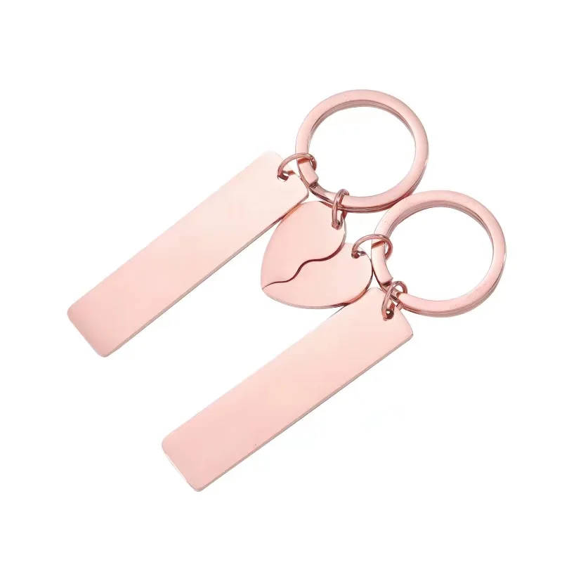 Supermarket Trolley Coin Custom Keychain Blank Stainless Steel Keychain Metal Key Chain with Different Sizes