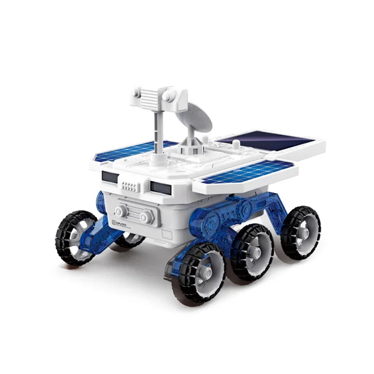 
RTS Mars rover kids diy solar toy robot exploration vehicle new toys 2021 STEM educational  (1600204954544)