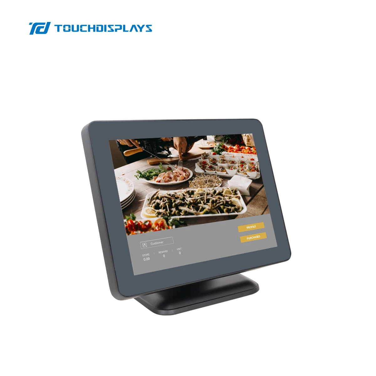 15 inch Android All-in-one desktop cashier pos printer touch screen metal POS desktop system cash register business