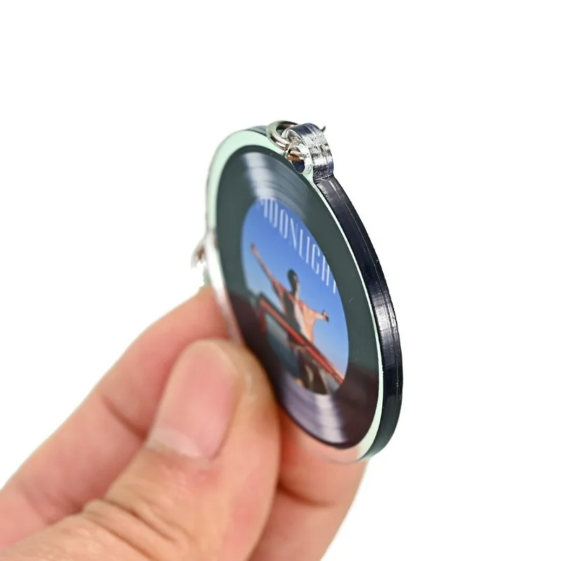 Hot Selling Custom Clear Acrylic Key Chain Logo Cartoon Acrylic Souvenir Gift Make Your Own Logo  Plastic Key Chain