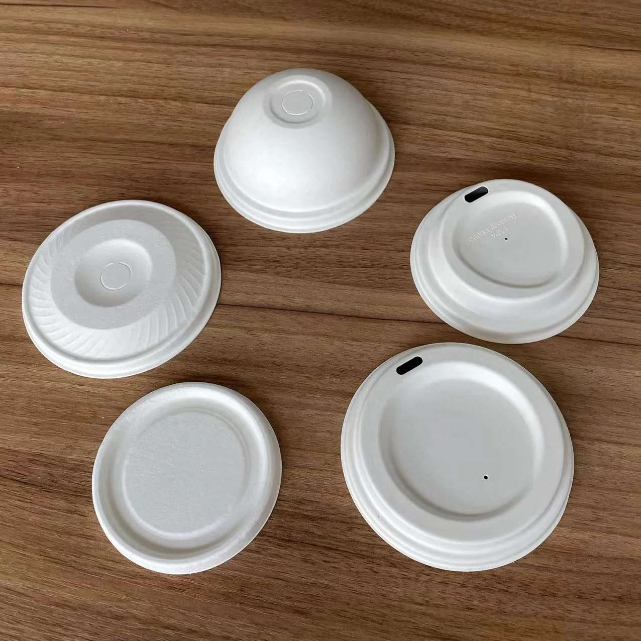 Biodegradable disposable compostable 8oz 12oz 120ml sugarcane pulp coffee tea cup eco-friendly disposable party cup with lid