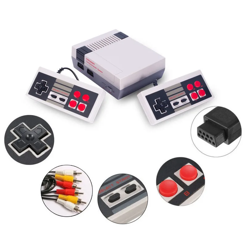 Dropshipping Mini Console Built-in 620 Classic Games Retro 8 bit Tv Handheld Game Player Family Video Game Console