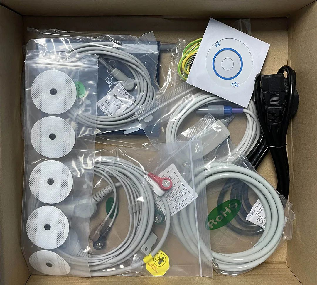 Remote control hospital medical portable multiparameter icu patient monitor