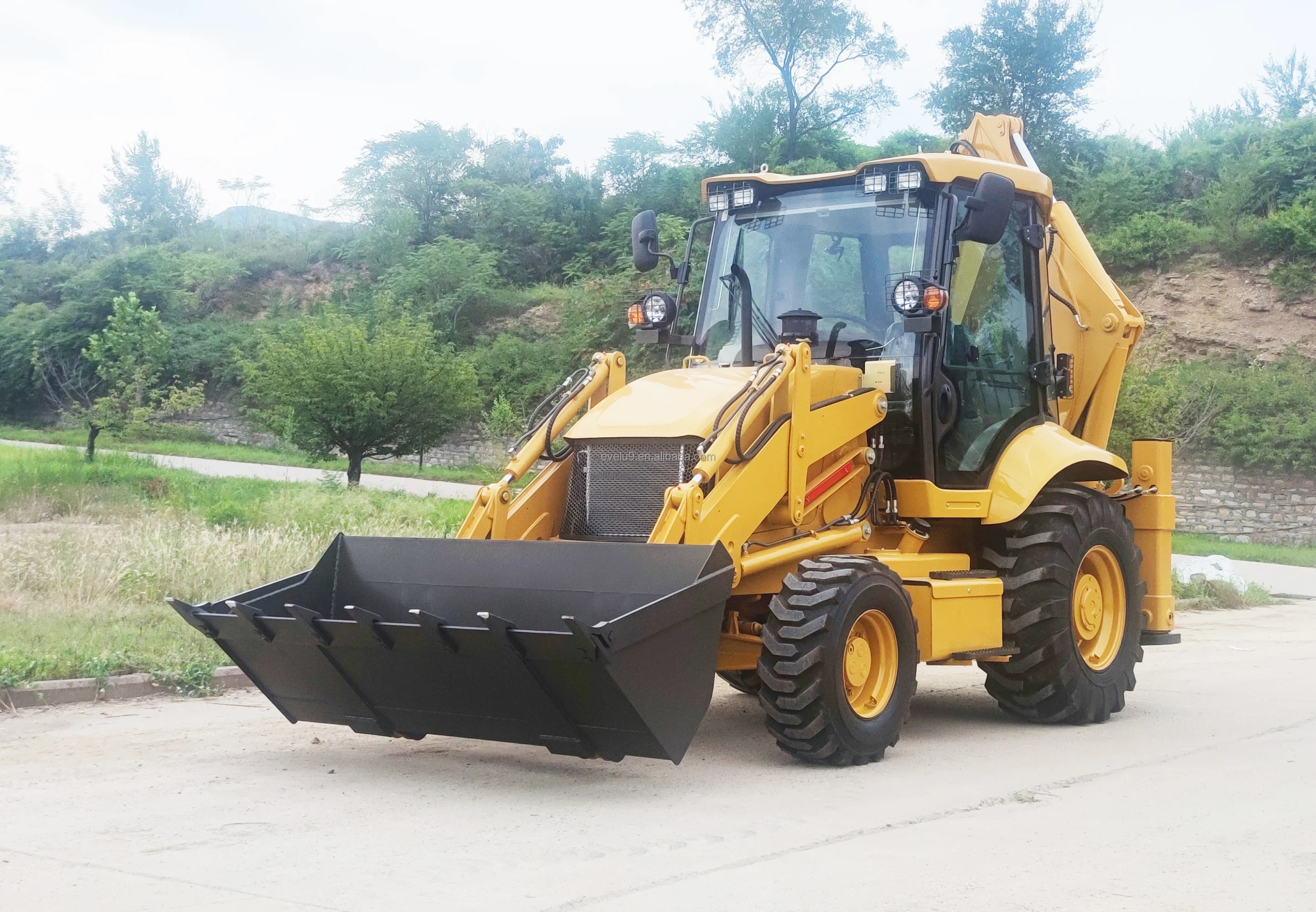 Digger Backhoe loader wheel loader excavator loader