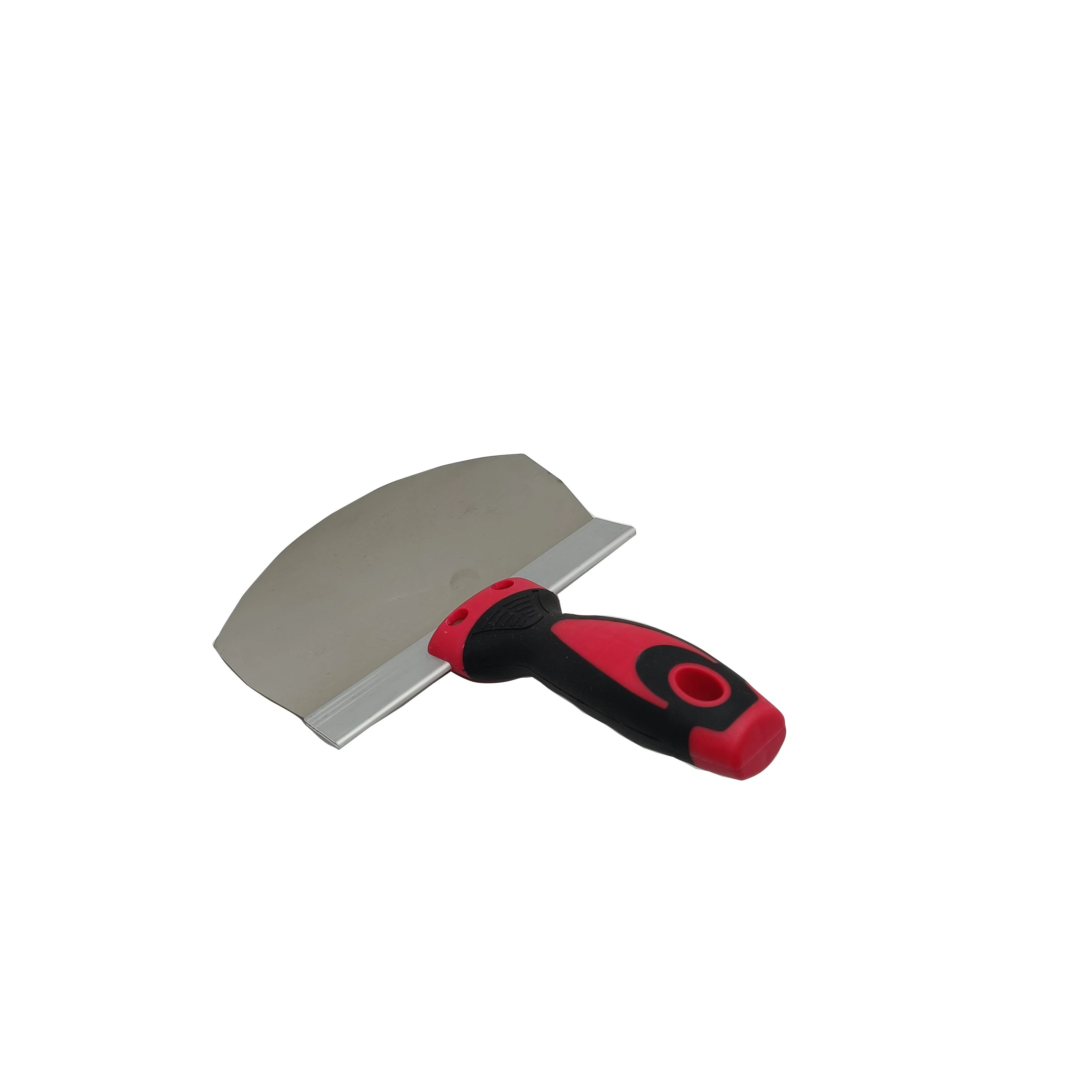 Arc-shaped Rubber Plastic Handle Putty Knife Scraper