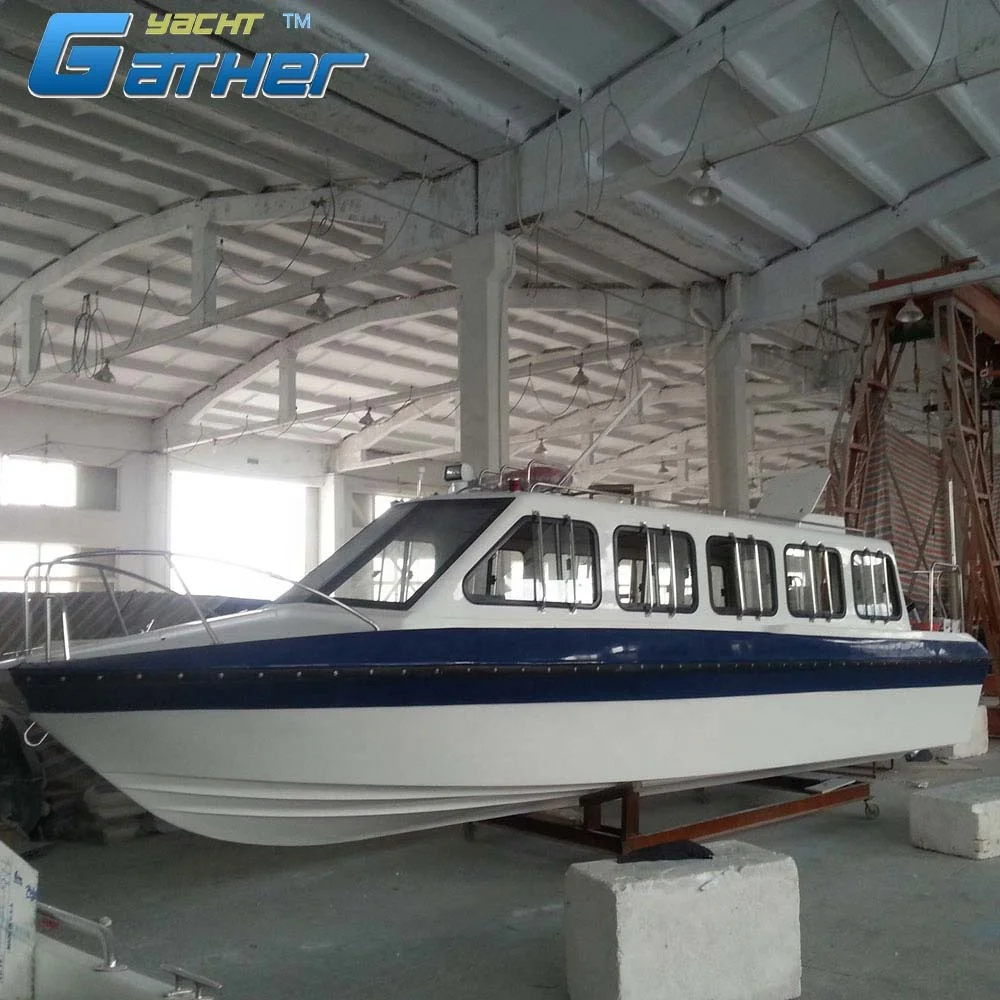 Gather Best selling  8.6m fiberglass passenger ferry boats for sale