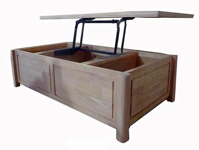 High Quality Buffer Unilateral Lifting Frame Customizable Coffee Table With 30Kg Bearing Capacity For Versatile Applications