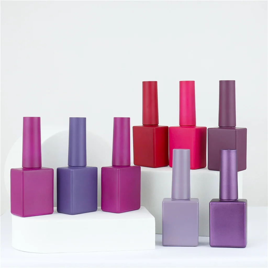 Квадратный спрей белого цвета для УФ-гель-лака, 10 мл, 12 мл, 15 мл