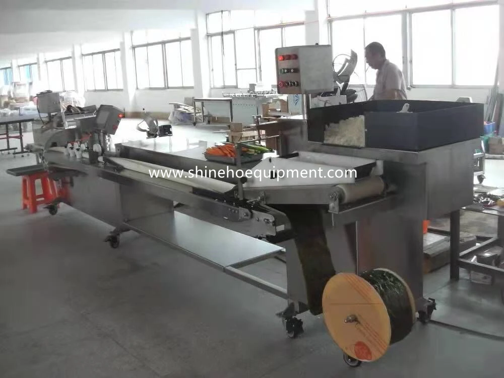 Factory Supply Full Automatic Sushi Machine Onigiri Maker Production Line Machine Automatic Sushi Roll Machine