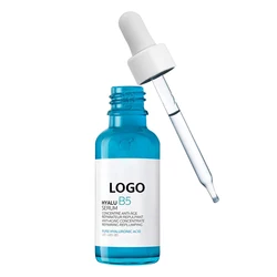 Wholesale Hyaluronic Acid Face Serum Moisturize Shrink Pores Brighten Improve Fine Lines Lifting Firming Amide Face Essence Skin