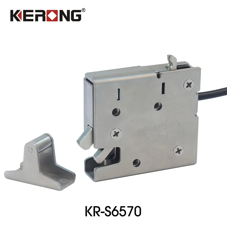 KERONG 12V Coin Operated Keyless Mailbox Electronic Lock Motor Steel Locker Safe Deposit Box Lock