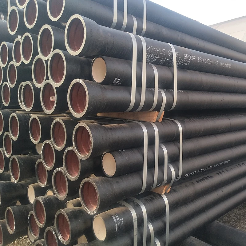 XINYUE BS EN598 Ductile Iron Pipe for wastewater treatment