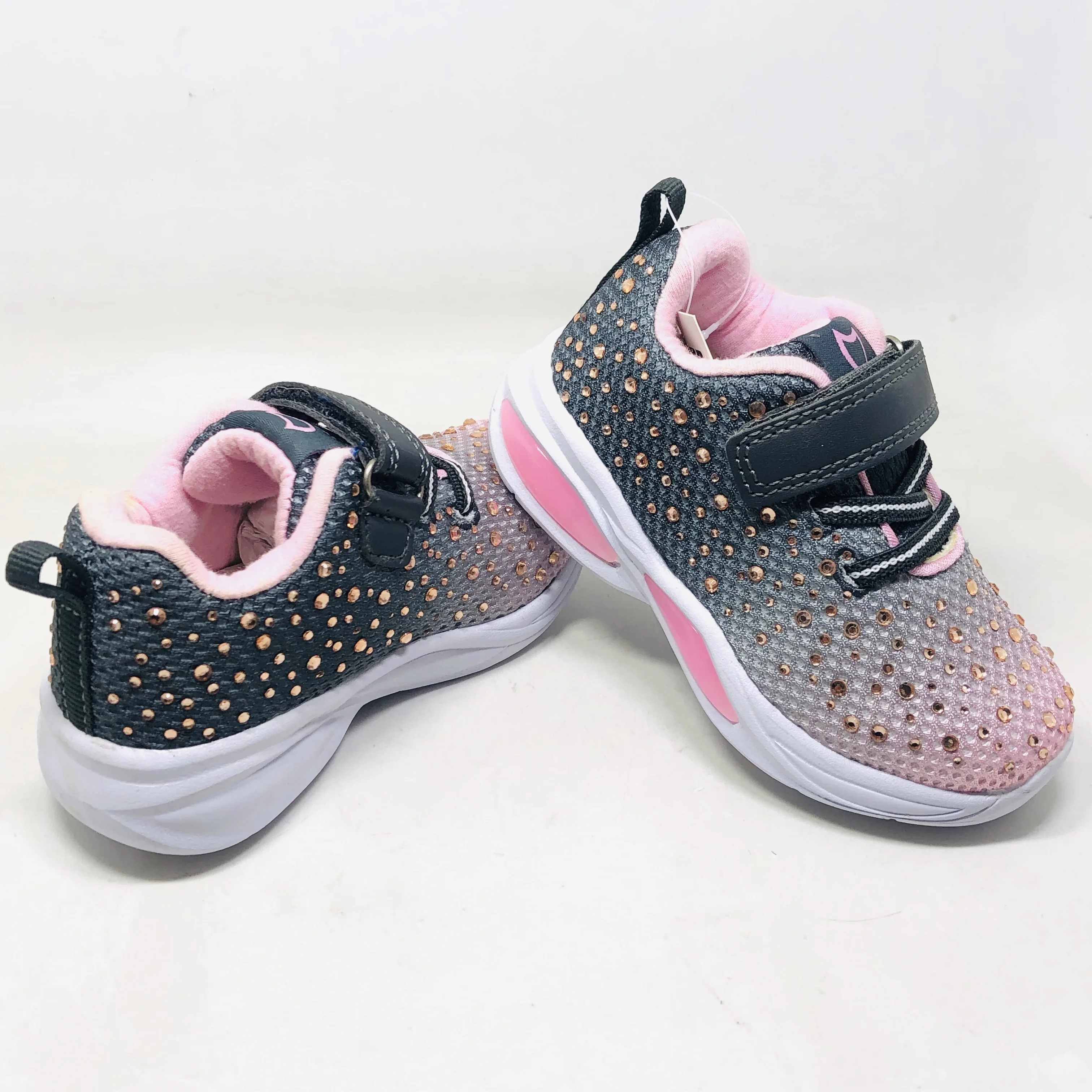 SUNTOP custom wholesale fashion girl shoes pink spot series
